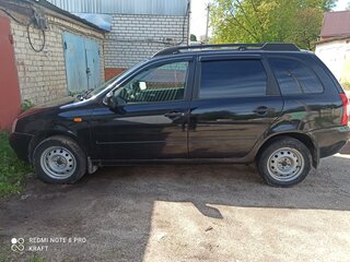 2012 Lada (ВАЗ) Kalina I, чёрный, 300000 рублей, вид 4