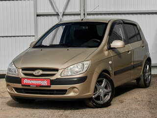 2006 Hyundai Getz I Рестайлинг, бежевый, 535000 рублей, вид 1