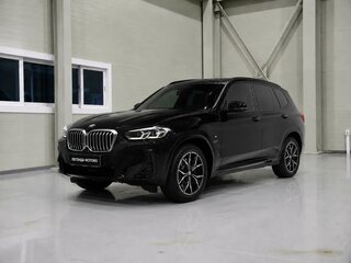 2022 BMW X3 20i xDrive III (G01) Рестайлинг, чёрный, 5750000 рублей, вид 2