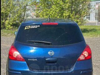 2008 Nissan Tiida I, синий, 595000 рублей, вид 4