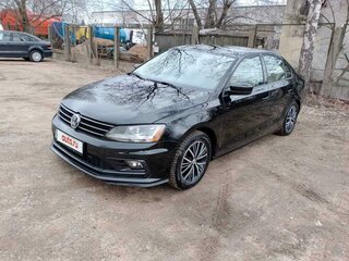 2017 Volkswagen Jetta VI Рестайлинг, чёрный, 1100000 рублей, вид 1