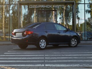 2007 Toyota Corolla AMT X (E140, E150), чёрный, 590000 рублей, вид 3