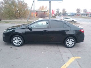 2013 Toyota Corolla XI (E160, E170, E180), чёрный, 1650000 рублей, вид 4