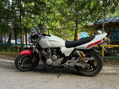 1998 Yamaha XJR400, белый, 295000 рублей, вид 5