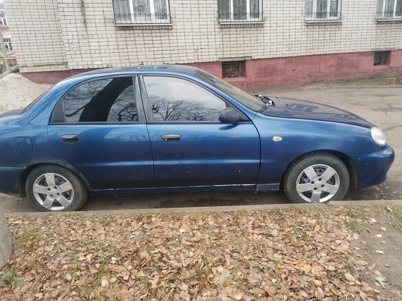 2008 Chevrolet Lanos I, синий, 250000 рублей - вид 2