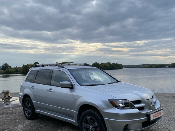 2004 Mitsubishi Outlander I, серебристый, 645000 рублей - вид 7