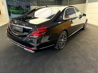 2017 Mercedes-Benz Maybach S-Класс 450 I (X222) Рестайлинг, чёрный, 5200000 рублей, вид 4