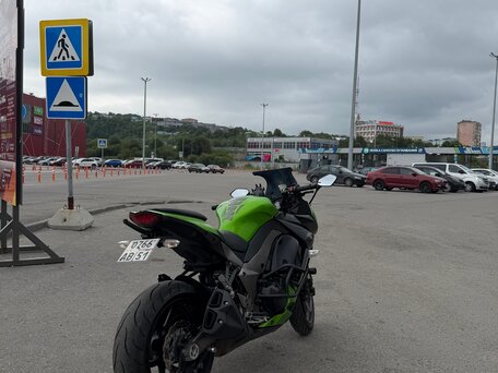 2011 Kawasaki Z 1000SX, зелёный, 579000 рублей, вид 3