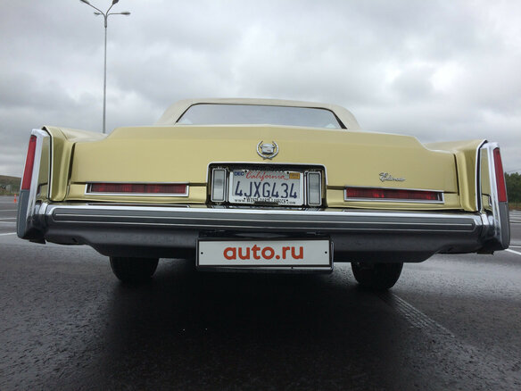 1975 Cadillac Eldorado IX, золотистый - вид 14