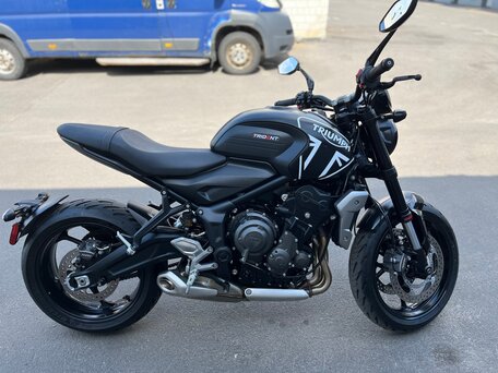 2021 Triumph Trident 660, чёрный, 890000 рублей, вид 1