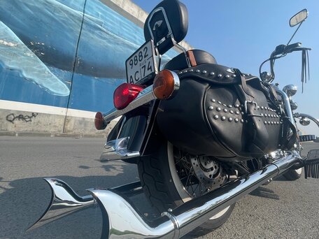 2014 Harley-Davidson Heritage, чёрный, 999000 рублей, вид 4