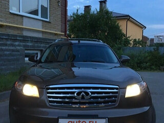 2006 Infiniti FX35 I (S50) Рестайлинг, коричневый, 1350000 рублей, вид 3
