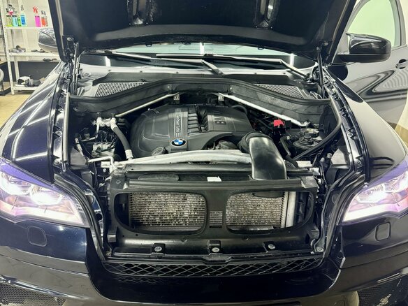 2013 BMW X6 35i I (E71) Рестайлинг, чёрный, 1800000 рублей - вид 12