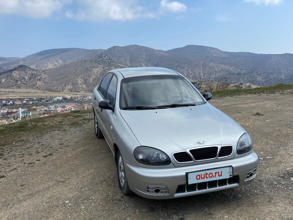 2001 Daewoo Lanos, серый, 410000 рублей - вид 1