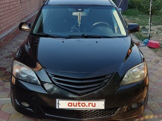 2006 Mazda 3 I (BK) Рестайлинг, чёрный, 530000 рублей, вид 1