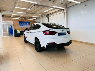 2016 BMW X6 M50d II (F16), белый, 4899900 рублей, вид 4