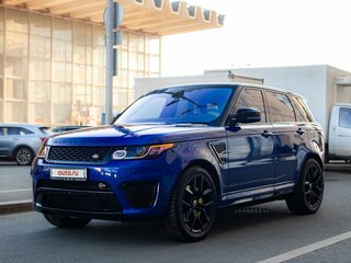 2016 Land Rover Range Rover Sport SVR II, синий, 8500000 рублей, вид 3