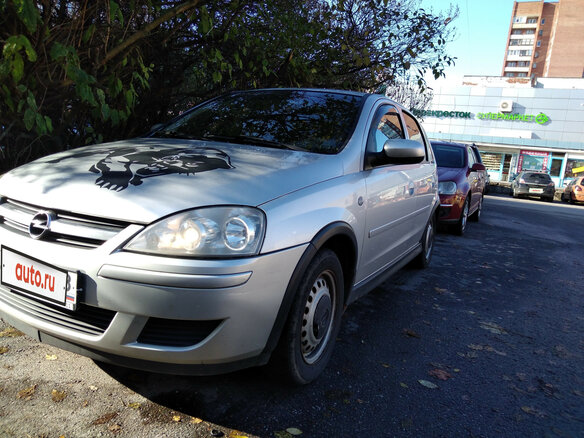 2006 Opel Corsa C Рестайлинг, серебристый - вид 6