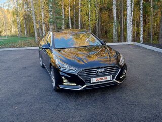 2018 Hyundai Sonata VII (LF) Рестайлинг, чёрный, 1910000 рублей, вид 2