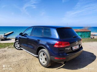 2011 Volkswagen Touareg II, синий, 2200000 рублей, вид 5