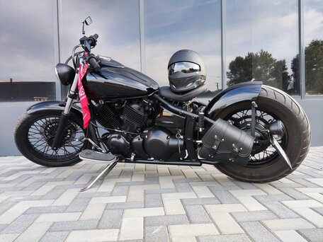 1996 Yamaha XVS400 Drag Star, чёрный, 585000 рублей, вид 1