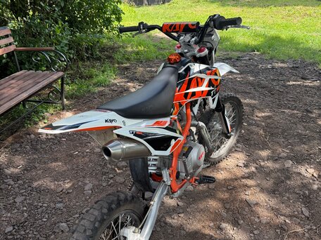 2023 Kayo Basic TT125EM, оранжевый, 75000 рублей, вид 2