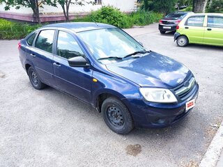 2015 Lada (ВАЗ) Granta I, синий, 590000 рублей, вид 3