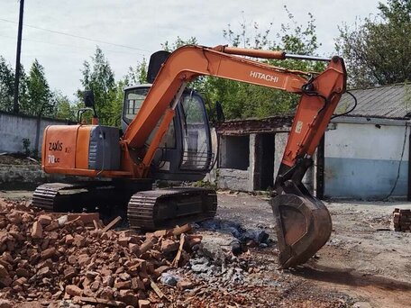 2007 Hitachi ZX70, оранжевый, 3400000 рублей, вид 1