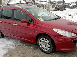 2007 Peugeot 307 I Рестайлинг, красный, 850000 рублей, вид 4