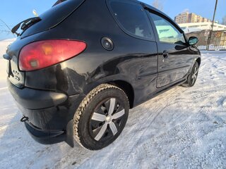 2008 Peugeot 206, чёрный, 300000 рублей, вид 5