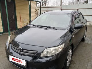 2007 Toyota Corolla X (E140, E150), чёрный, 920000 рублей, вид 1