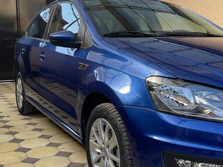 2019 Volkswagen Polo V Рестайлинг, синий, 1500000 рублей, вид 1