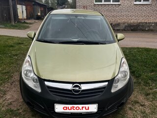 2007 Opel Corsa D, зелёный, 160000 рублей, вид 1