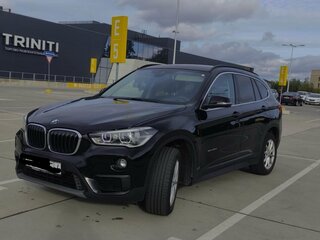 2017 BMW X1 20d sDrive II (F48), чёрный, 2215000 рублей, вид 5
