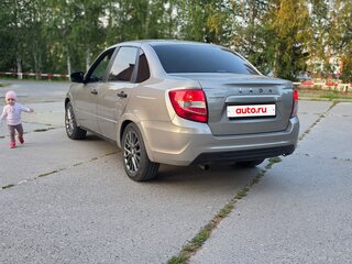 2021 Lada (ВАЗ) Granta I Рестайлинг, серый, 600000 рублей, вид 5