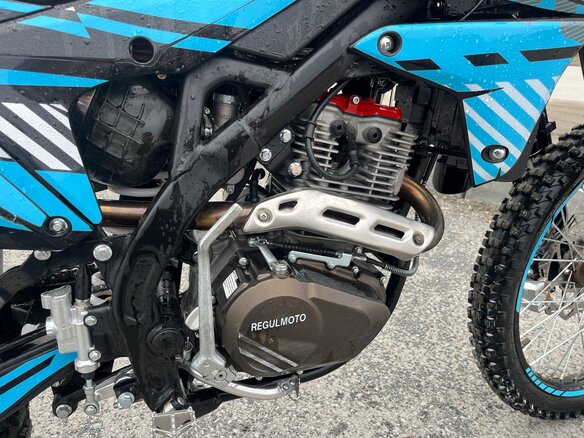 2024 Regulmoto ZR 250 PR, синий, 210000 рублей - вид 5