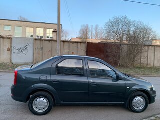 2011 Renault Logan I Рестайлинг, серый, 515000 рублей, вид 4