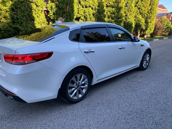 2017 Kia Optima IV, белый, 1550000 рублей - вид 16