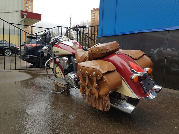 2015 Indian Chief, красный - вид 1
