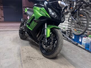 2012 Kawasaki Z 1000SX, зелёный, 520000 рублей, вид 5