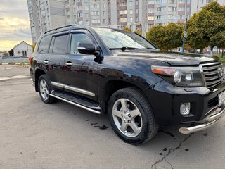2013 Toyota Land Cruiser 200 Series Рестайлинг 1, чёрный, 3250000 рублей, вид 3