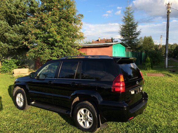 2007 Lexus GX 470 I, чёрный - вид 4