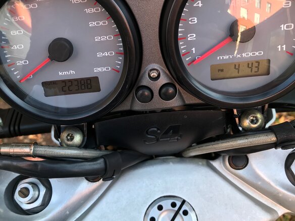 2001 Ducati Monster S4, серый - вид 10