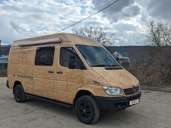2005 Mercedes-Benz Sprinter, жёлтый, 3300000 рублей - вид 39