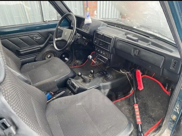 1996 Lada (ВАЗ) 2121 (4x4) I Рестайлинг, синий, 300000 рублей - вид 6
