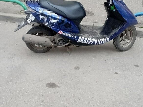 2007 Honda Dio, синий, 50000 рублей - вид 1