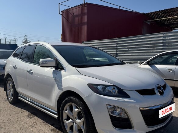 2011 Mazda CX-7 I Рестайлинг, белый, 1250000 рублей