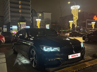 2019 BMW 7 серии 730d xDrive VI (G11/G12), чёрный, 4850000 рублей, вид 2