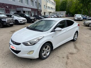 2012 Hyundai Elantra V (MD), белый, 990000 рублей, вид 1