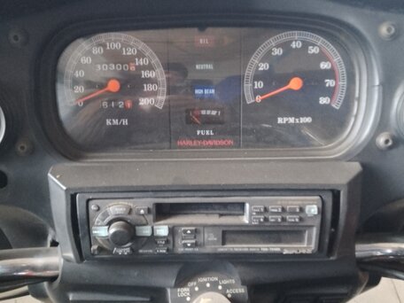 1990 Harley-Davidson Electra Glide, пурпурный, 800000 рублей, вид 2